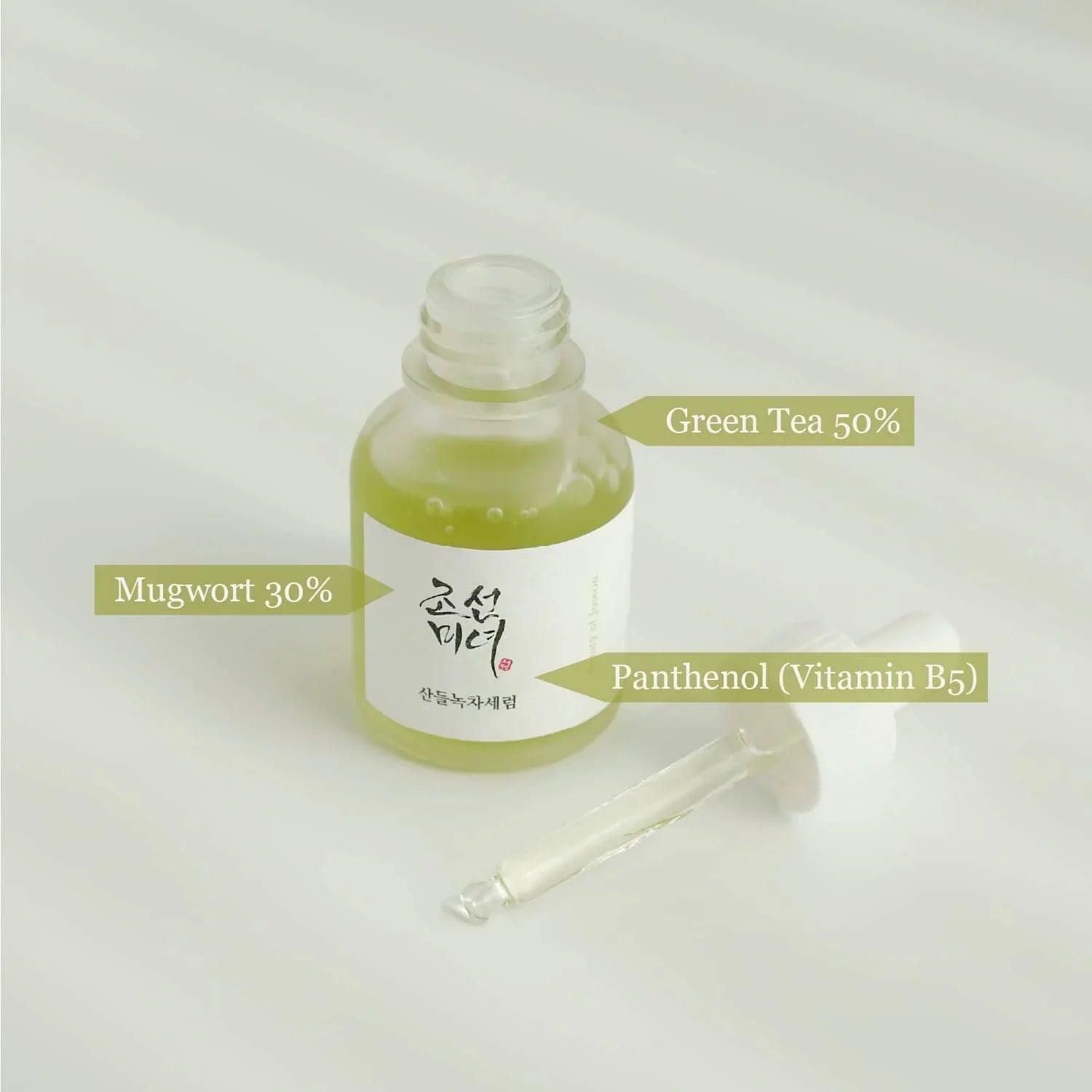 Beauty of Joseon Calming Serum : Green Tea + Panthenol 30ml - Orion Beauty