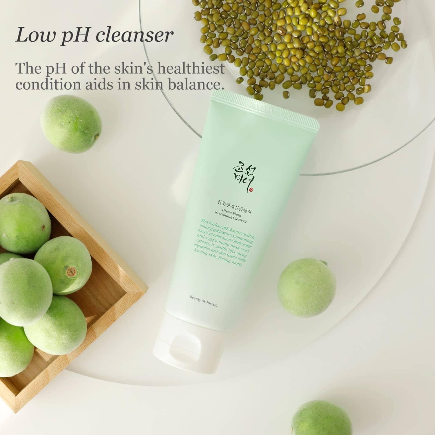 beauty-of-joseon-green-plum-refreshing-cleanser-100ml-skin-care-beauty-of-joseon-sri-lanka-orion-beauty-beauty-of-joseon-official-sole-authorised-reseller-261299 - Orion Beauty
