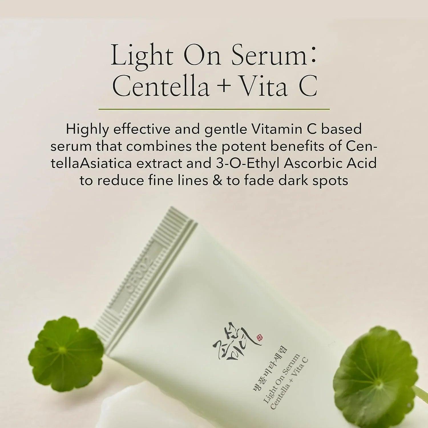 Beauty of Joseon Light On Serum : Centella + Vita C 30ml - Orion Beauty