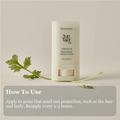 beauty-of-joseon-matte-sun-stick-mugwort-camelia-spf-50-pa-18g-skin-care-beauty-of-joseon-sri-lanka-orion-beauty-beauty-of-joseon-official-sole-authorised-reseller-629708 - Orion Beauty