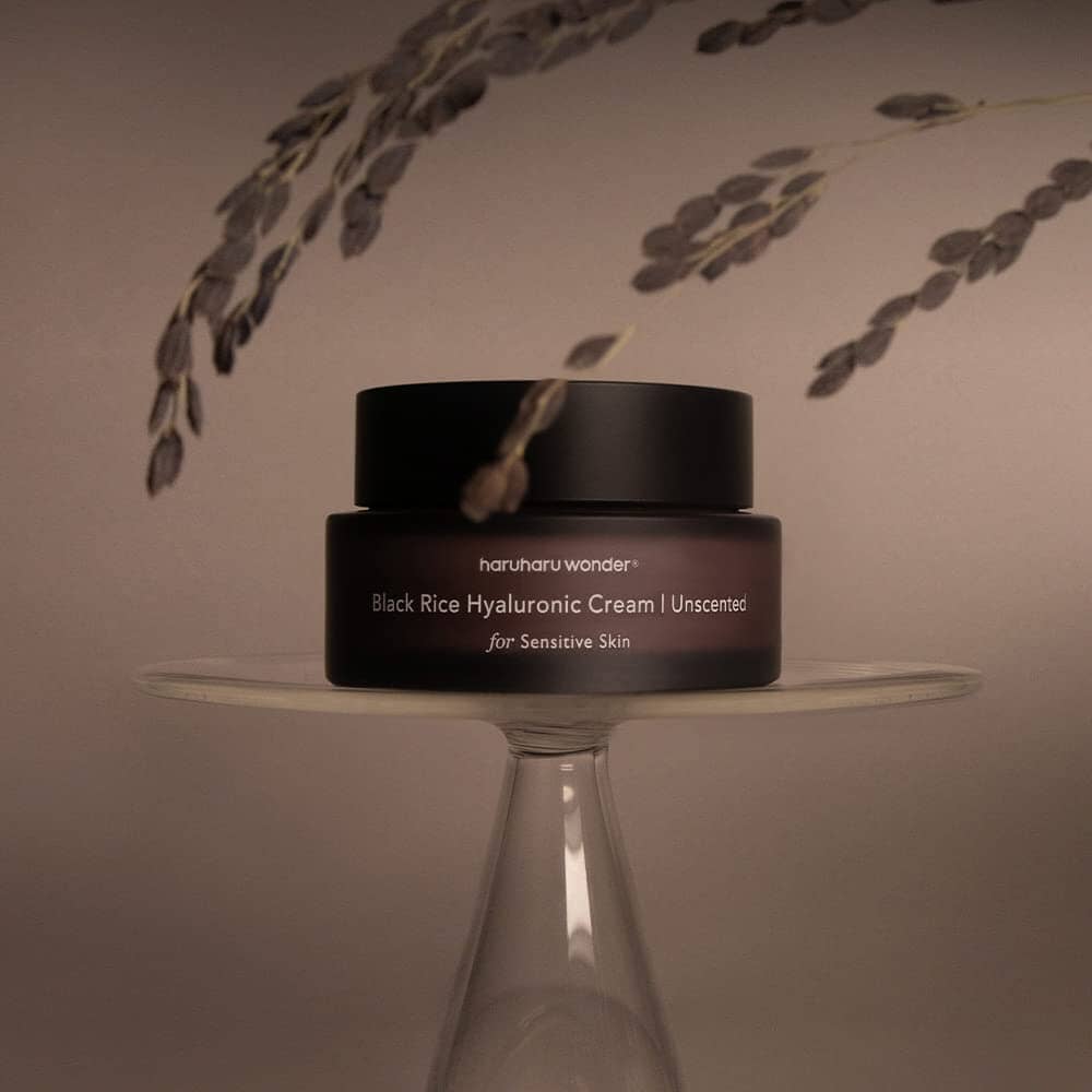 Haruharu WONDER Black Rice 10 Hyaluronic Cream Unscented 50ml, at Orion Beauty. SKIN1004 Official Sole Authorized Retailer in Sri Lanka!
