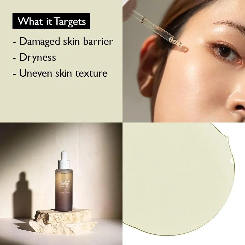 Haruharu WONDER Black Rice Facial Oil 30ml - Orion Beauty