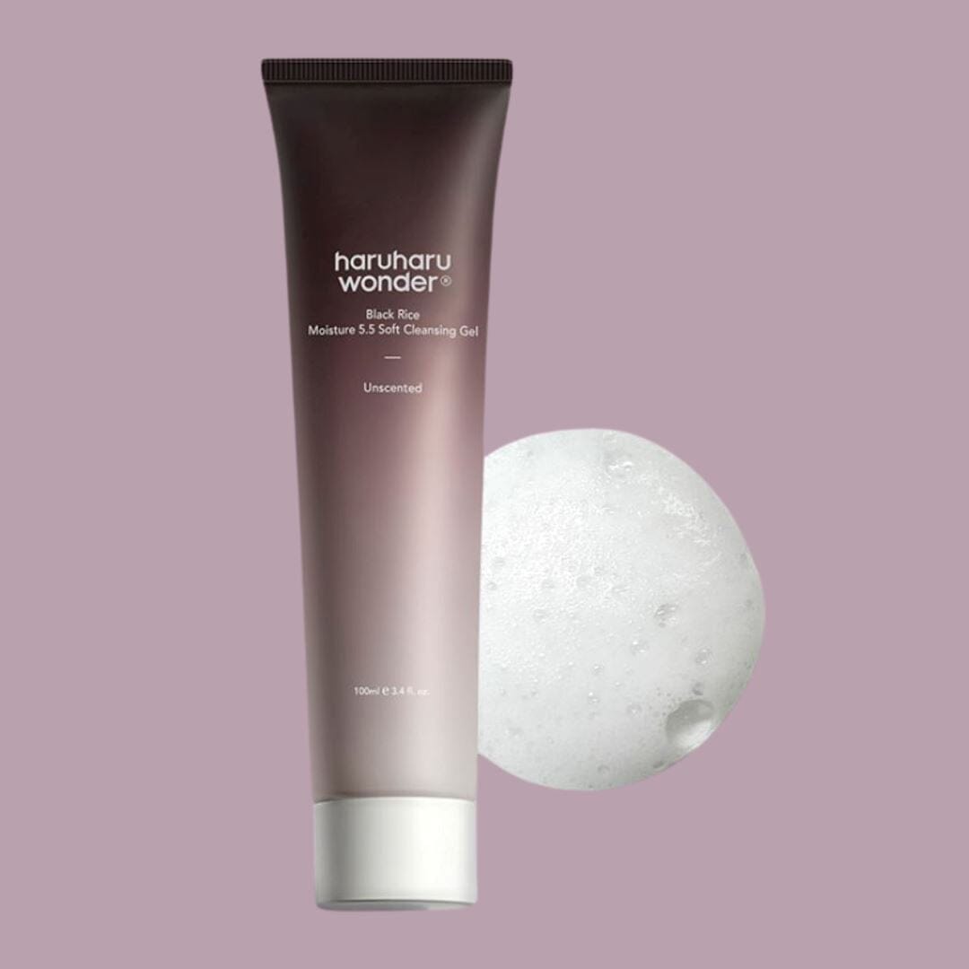 Haruharu WONDER Black Rice Moisture 5.5 Soft Cleansing Gel 100ml, at Orion Beauty. Haruharu Wonder Official Sole Authorized Retailer in Sri Lanka!
