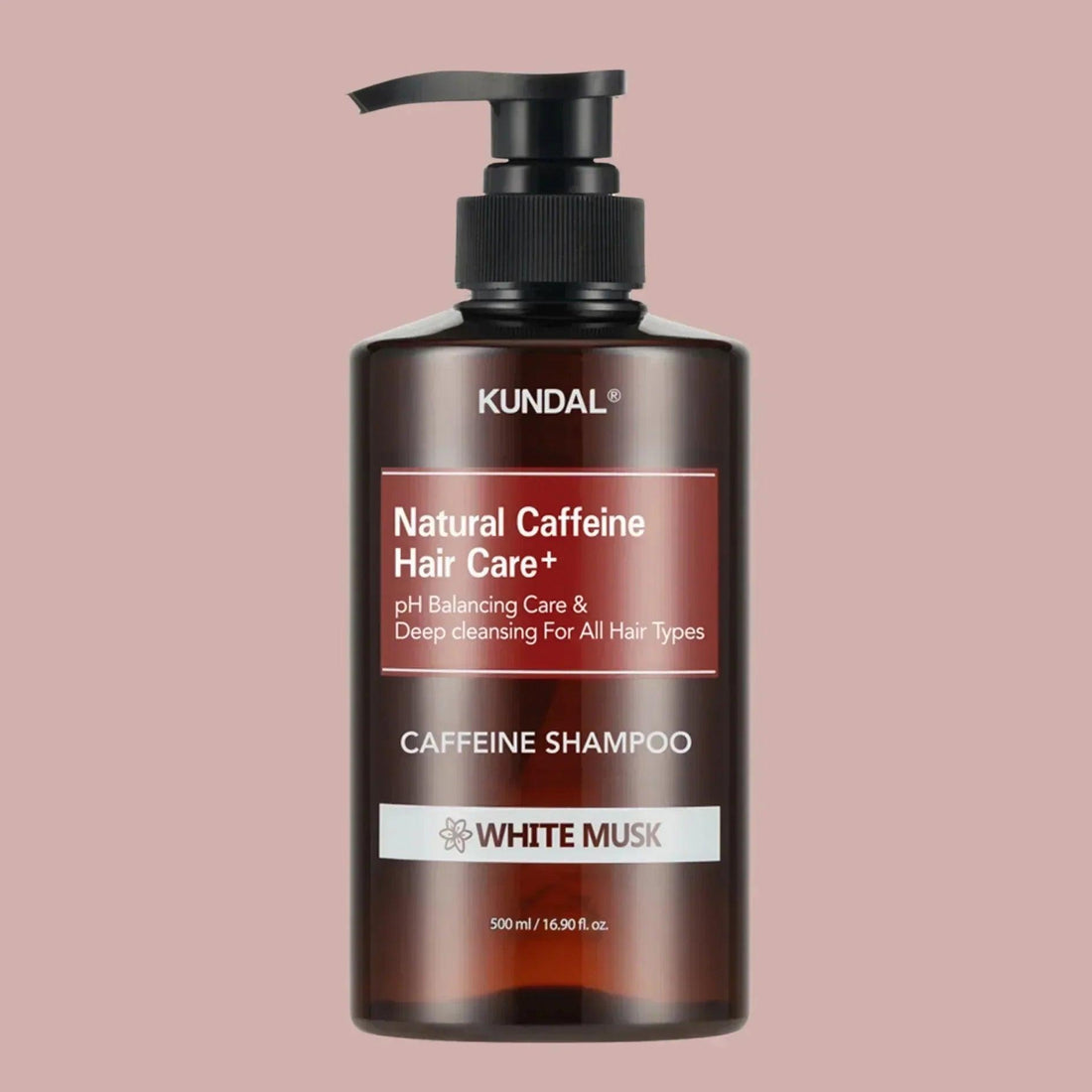 kundal-anti-hair-loss-hair-fall-control-caffeine-shampoo-500ml-all-hair-types-white-musk-hair-care-kundal-sri-lanka-orion-beauty-kundal-official-sole-authorised-reseller-400965 - Orion Beauty