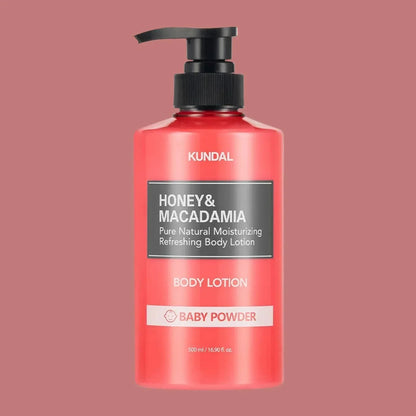 kundal-honey-macadamia-pure-natural-moisturizing-refreshing-body-lotion-baby-powder-500ml-body-care-kundal-sri-lanka-orion-beauty-kundal-official-sole-authorised-reseller-384047 - Orion Beauty