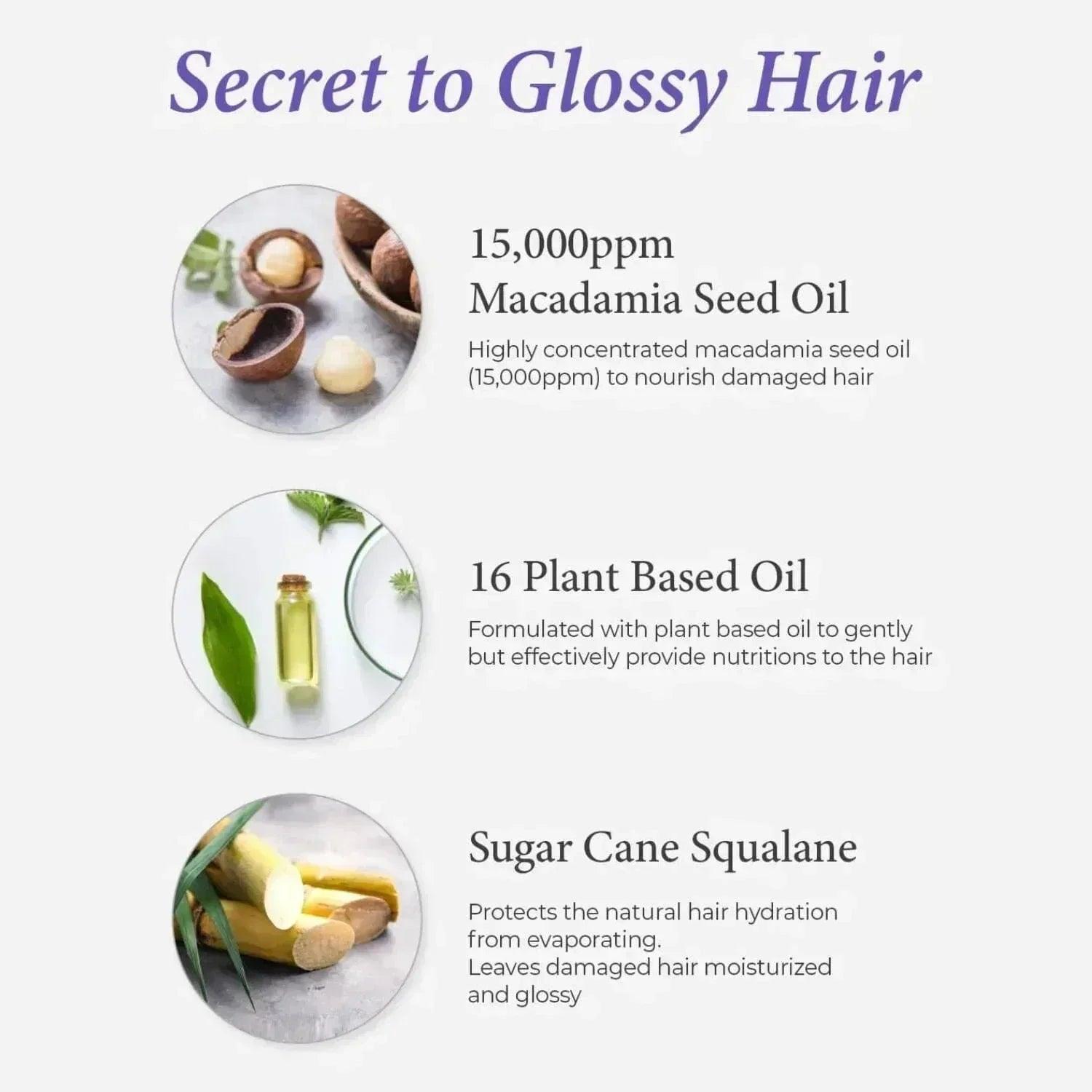 KUNDAL Macadamia Ultra Hair Serum White Musk 100ml - Orion Beauty