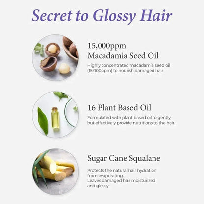 KUNDAL Macadamia Ultra Hair Serum White Musk 100ml - Orion Beauty