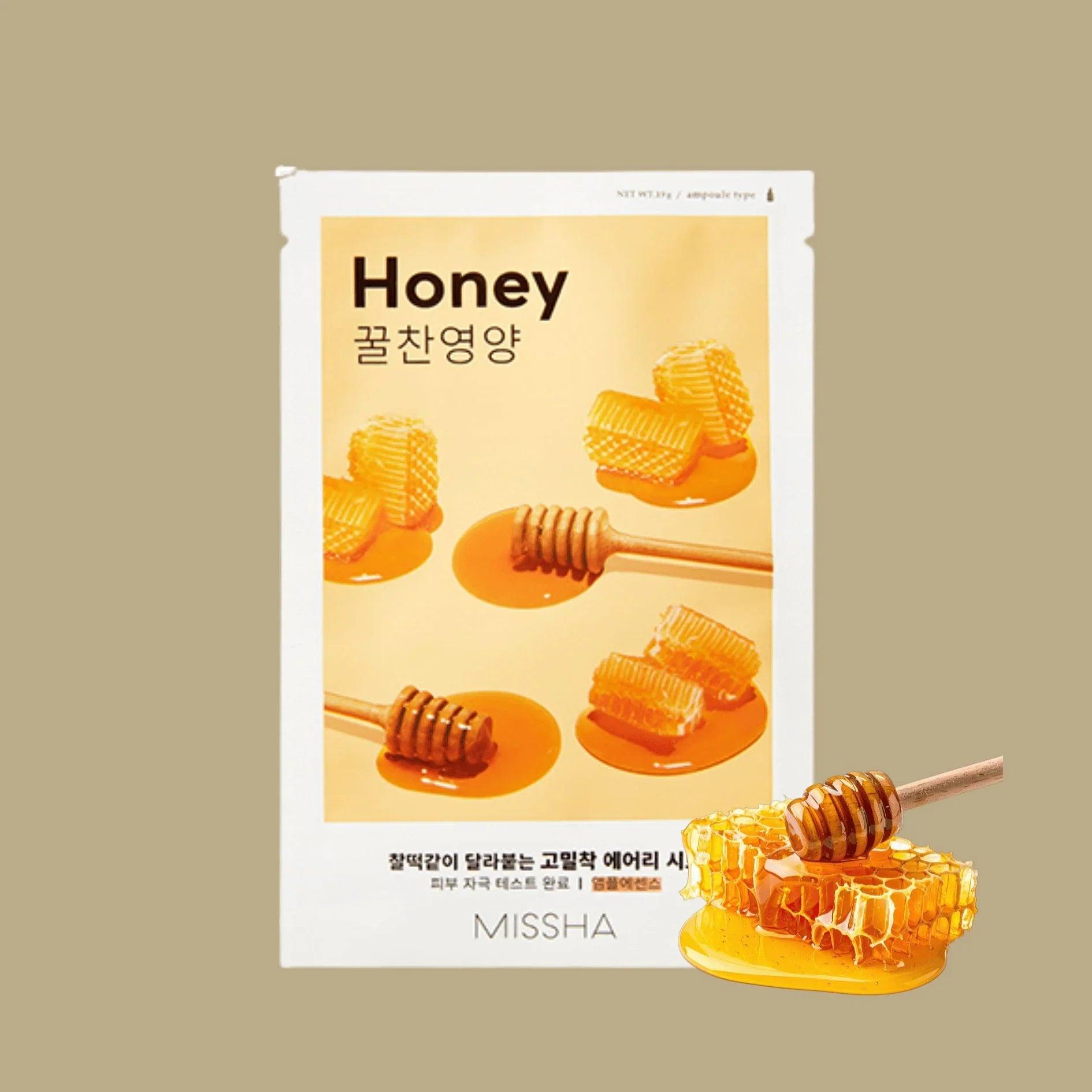 missha-airy-fit-sheet-mask-honey-1ea-skin-care-missha-sri-lanka-orion-beauty-missha-official-sole-authorised-reseller-737089 - Orion Beauty
