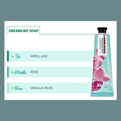 MISSHA Dare Body Hand Cream Dreamlike Soap 30ml - Orion Beauty