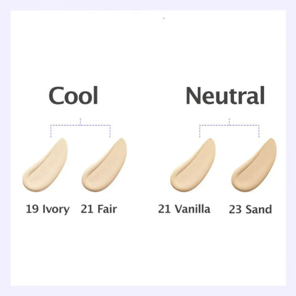 MISSHA Layering Fit Foundation Semi Glow 19.Ivory 35ml - Orion Beauty