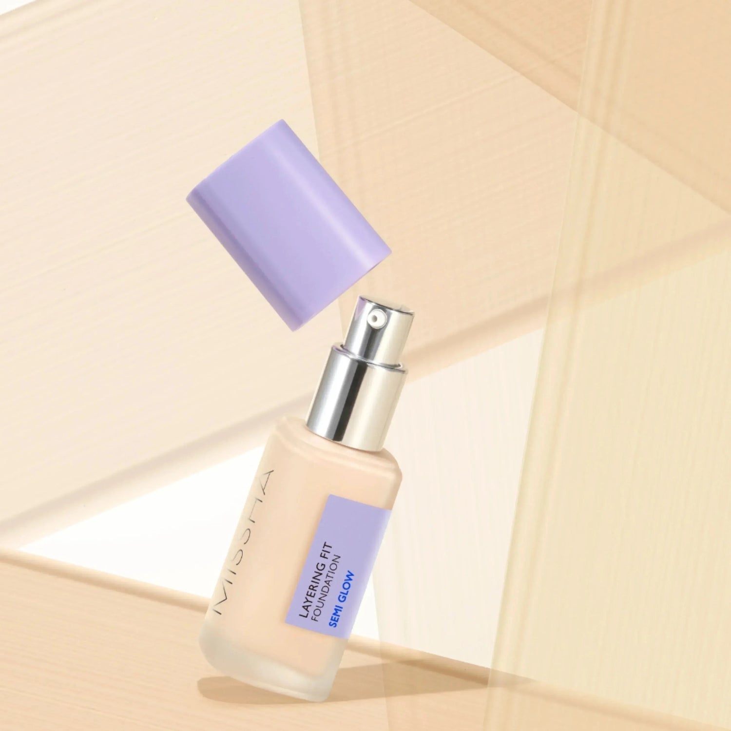 MISSHA Layering Fit Foundation Semi Glow 23 Sand 35ml - Orion Beauty