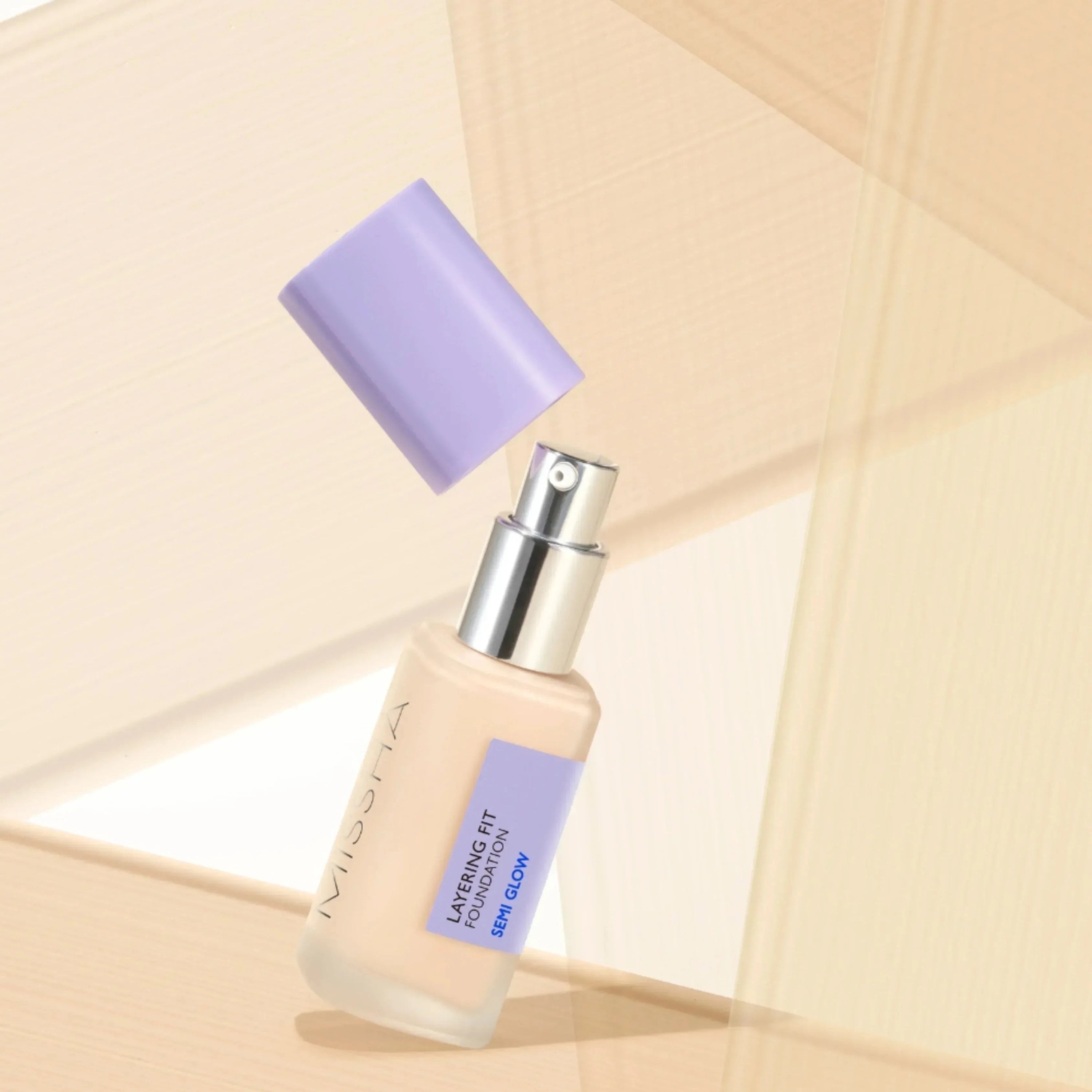 MISSHA Layering Fit Foundation Semi Glow 23 Sand 35ml - Orion Beauty
