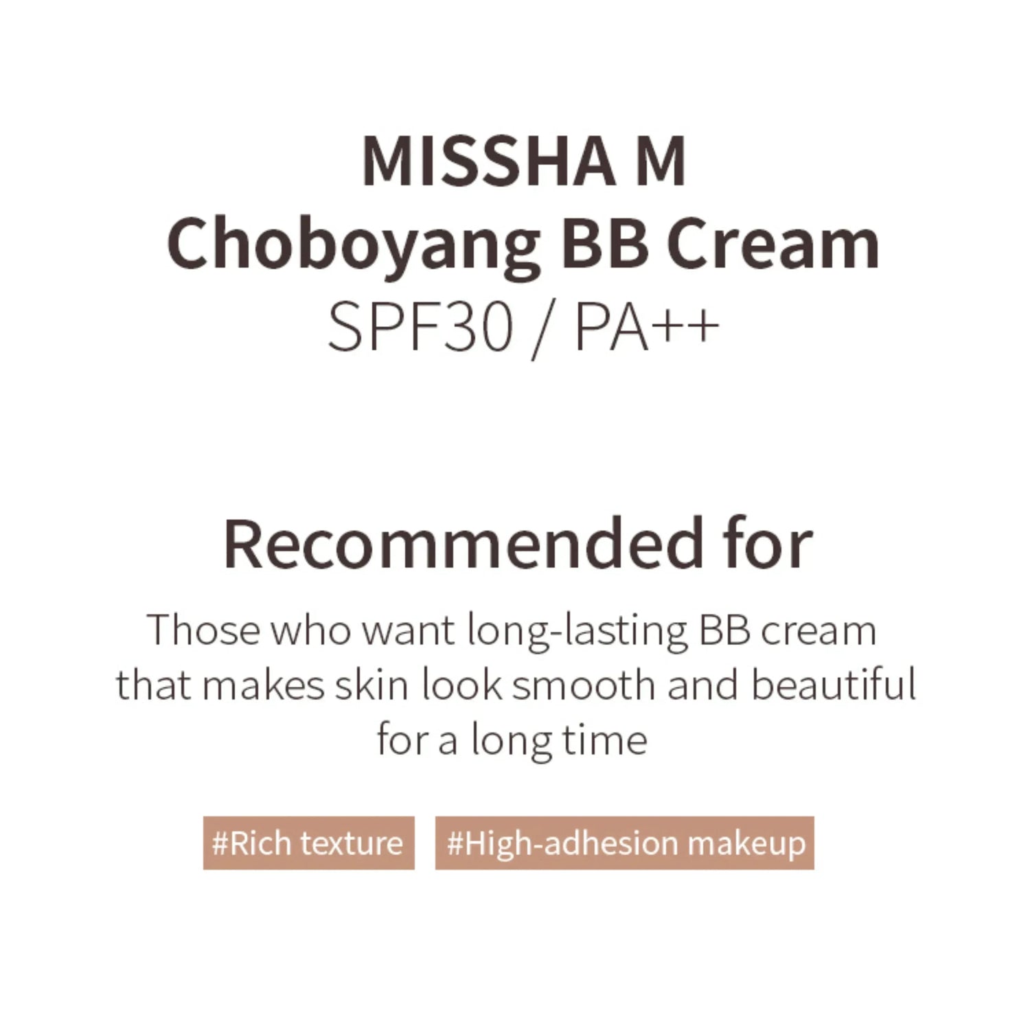 MISSHA M Choboyang BB Cream SPF30/PA++ NO.21 Illuminating (Light) Beige 50ml - Orion Beauty