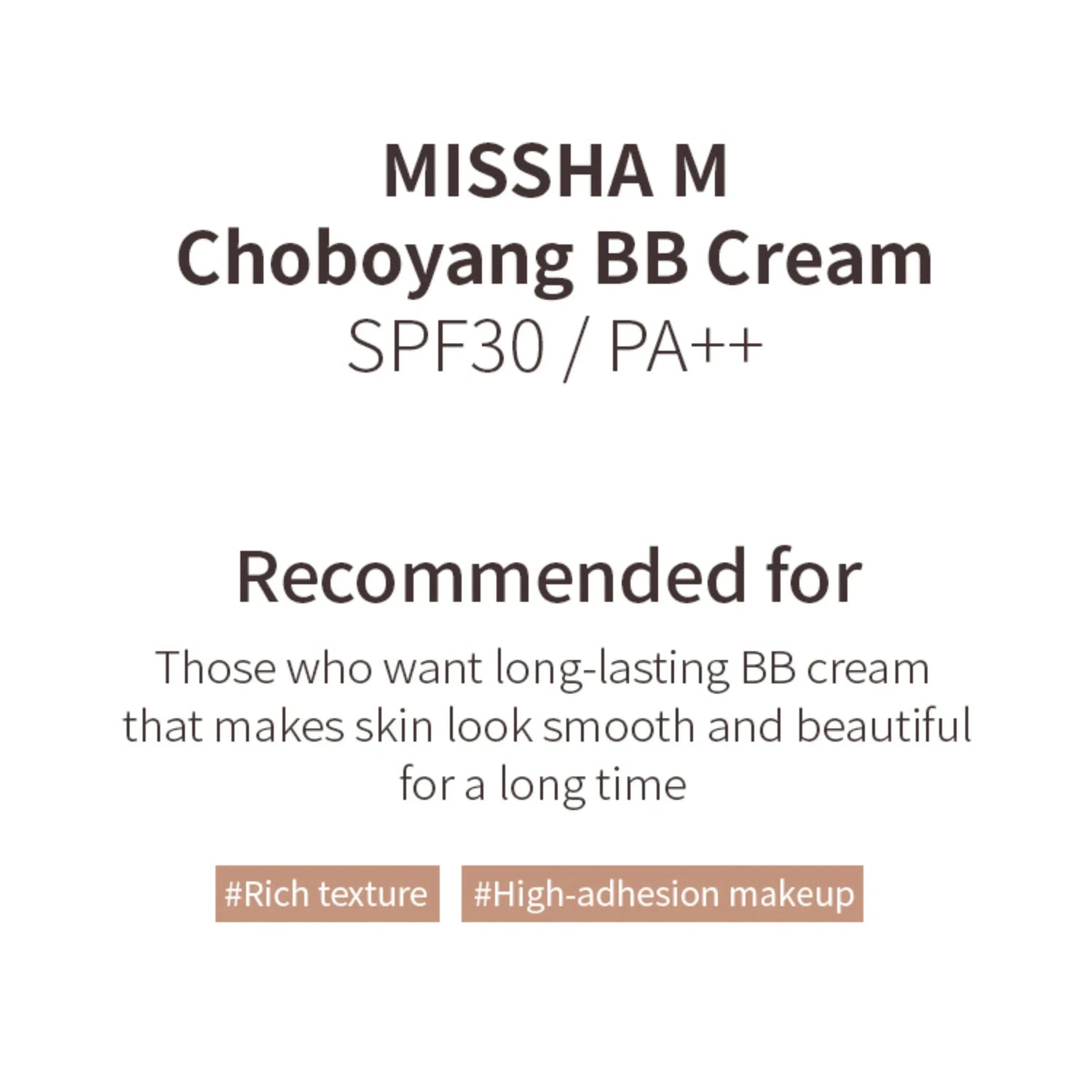 MISSHA M Choboyang BB Cream SPF30/PA++ NO.23 Calm (Natural) Beige 50ml - Orion Beauty