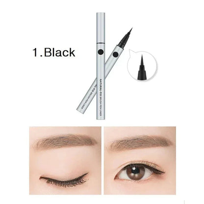 MISSHA Natural Fix Brush Pen Liner Black 0.6g - Orion Beauty