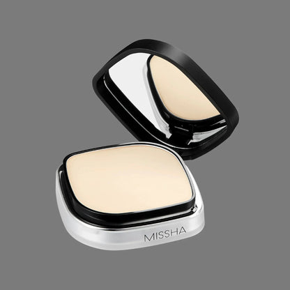 MISSHA Signature Dramatic Two Way Pact - 21 Vanilla Light Beige 9.5g - Orion Beauty
