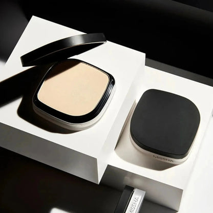 MISSHA Signature Dramatic Two Way Pact - 21 Vanilla Light Beige 9.5g - Orion Beauty