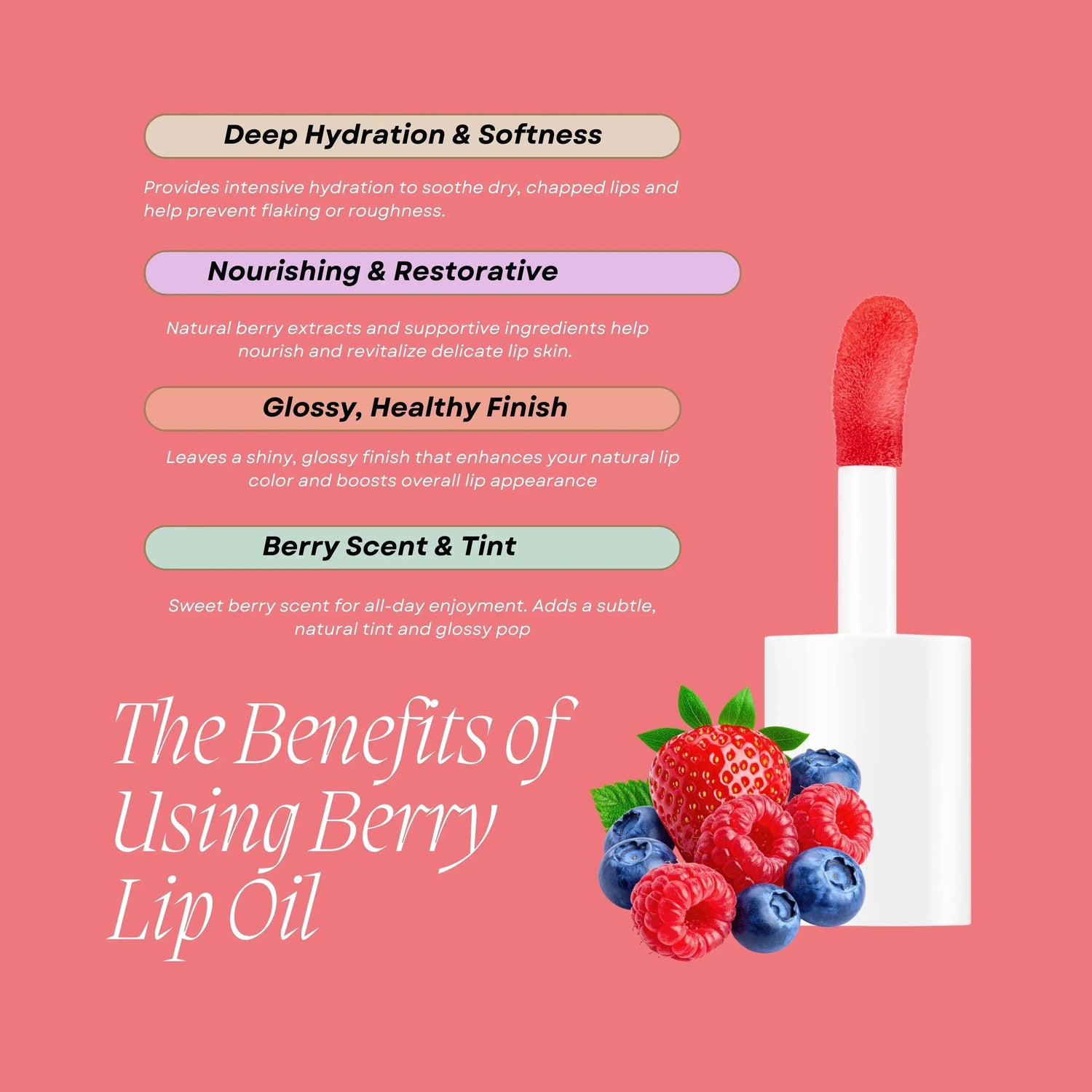 MISSHA Superfood Berry Lip Oil 5.2g - Orion Beauty