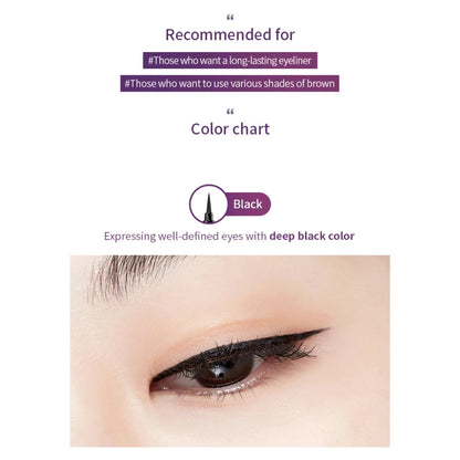 MISSHA Ultra Powerproof Thin Pen Liner Black 0.4g - Orion Beauty