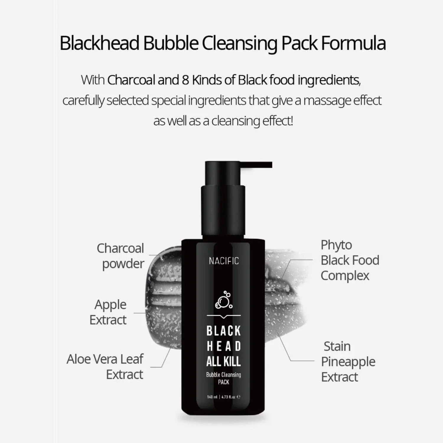nacific-blackhead-all-kill-bubble-cleansing-pack-140ml-skin-care-nacific-sri-lanka-orion-beauty-nacific-official-sole-authorised-reseller-230990 - Orion Beauty