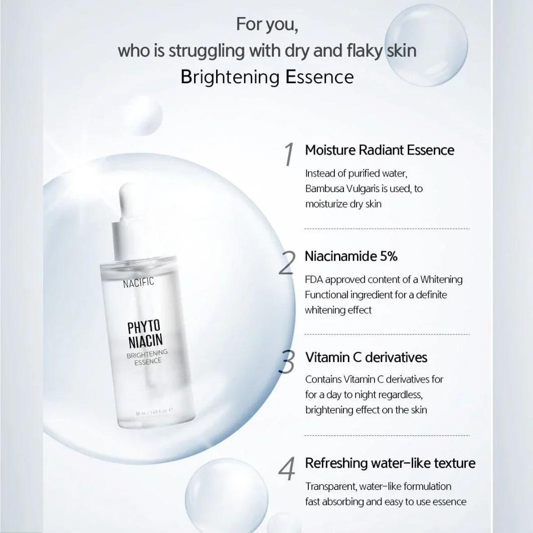 NACIFIC Phyto Niacin Brightening Essence 20ml (5% Niacinamide) - Orion Beauty