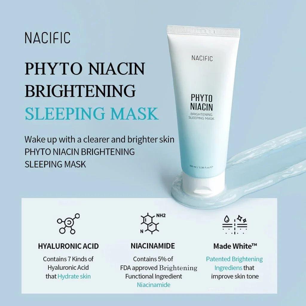 NACIFIC Phyto Niacin Brightening Sleeping Mask 100ml (5% Niacinamide) - Orion Beauty