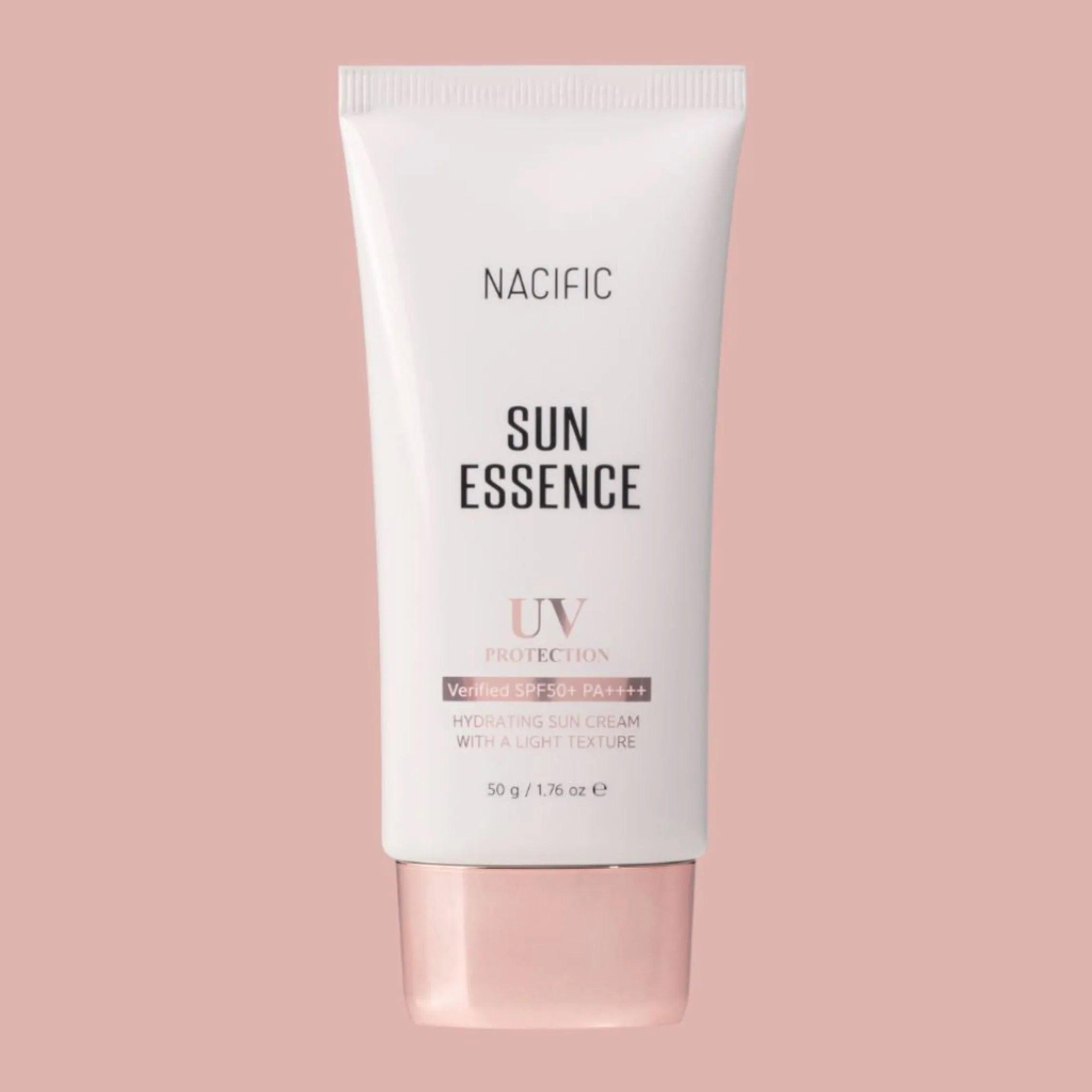 NACIFIC Vegan Sun Essence Verified SPF50+/ PA++++ 50ml - Orion Beauty