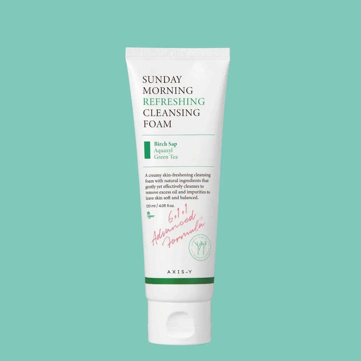 [Pre-Order] AXIS-Y Sunday Morning Refreshing Cleansing Foam 120ml - Orion Beauty