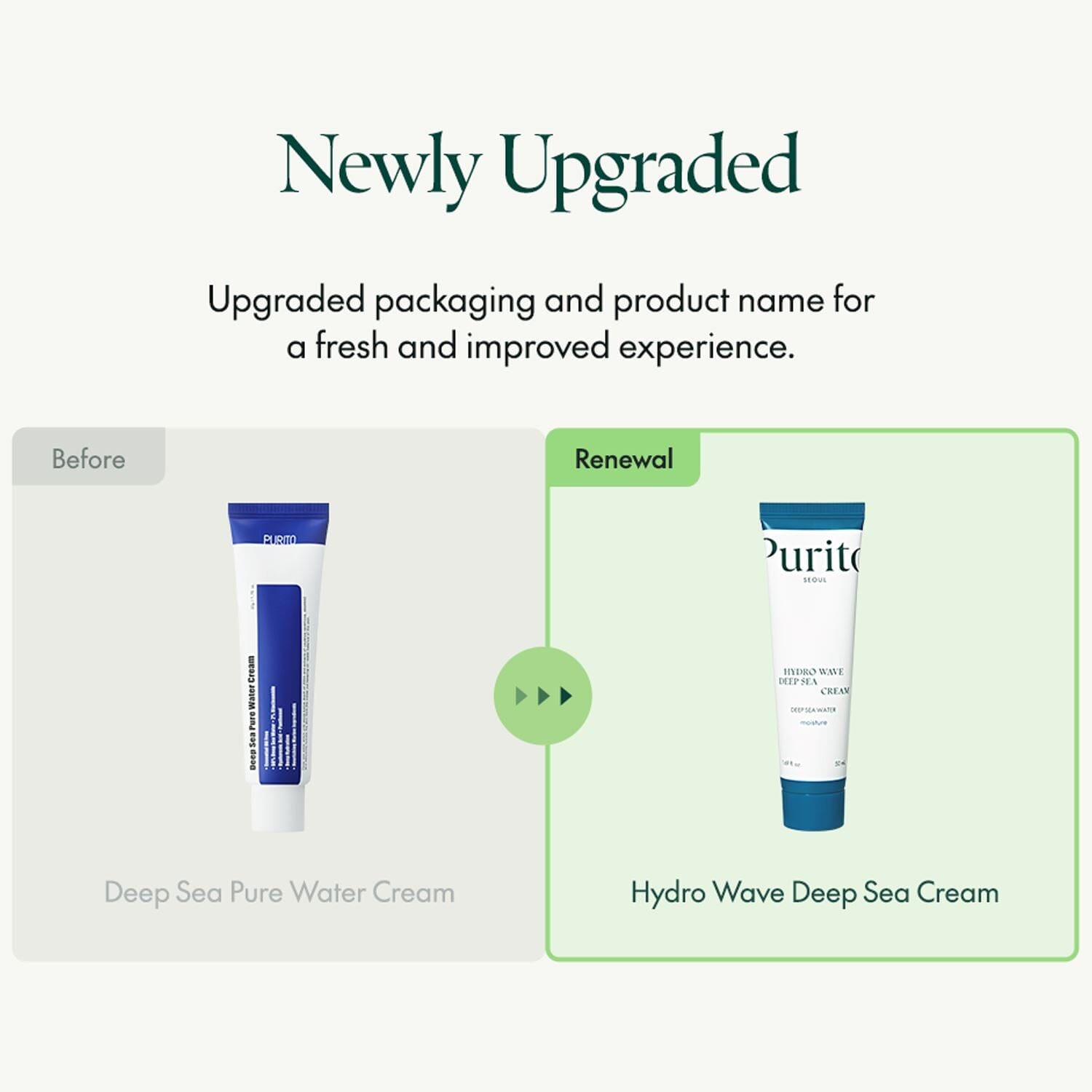 PURITO SEOUL Hydro Wave Deep Sea Cream 50ml, at Orion Beauty. PURITO Official Sole Authorized Retailer in Sri Lanka!