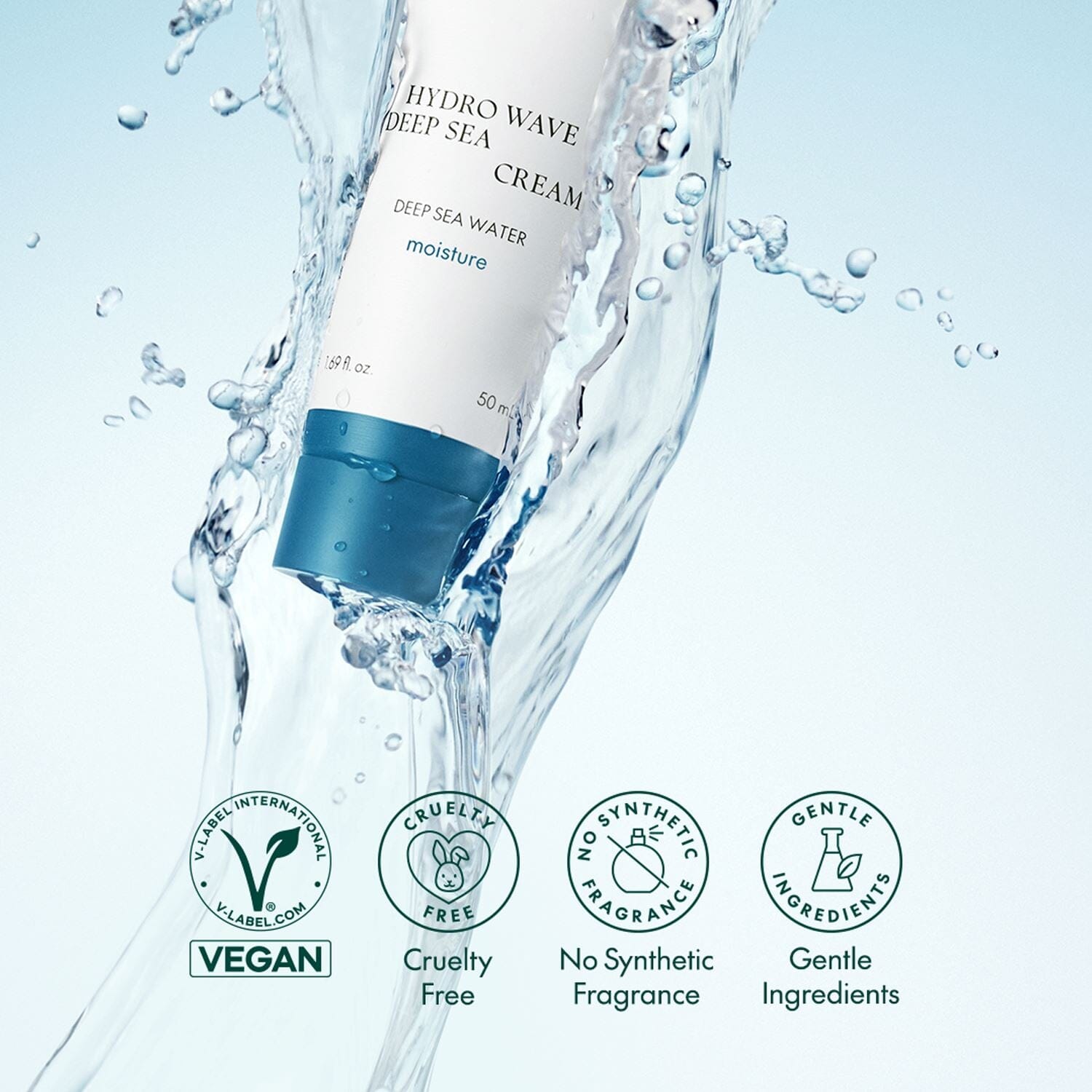 PURITO SEOUL Hydro Wave Deep Sea Cream 50ml, at Orion Beauty. PURITO Official Sole Authorized Retailer in Sri Lanka!