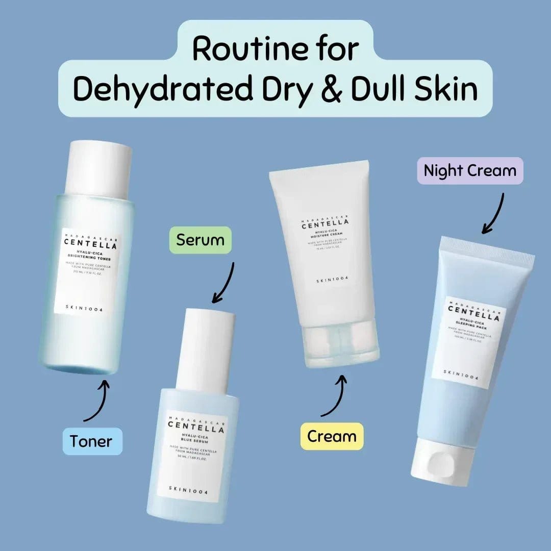 [Pre-Order] SKIN1004 Hyalu-Cica Routine for Dehydrated Dry and Dull Skin (With Sleeping Mask)