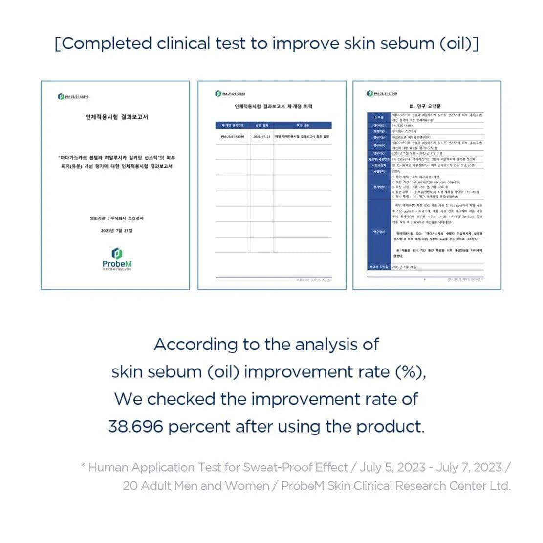 SKIN1004 Madagascar Centella Hyalu-Cica Silky Fit Sun Stick SPF 50+ PA++++ - Orion Beauty