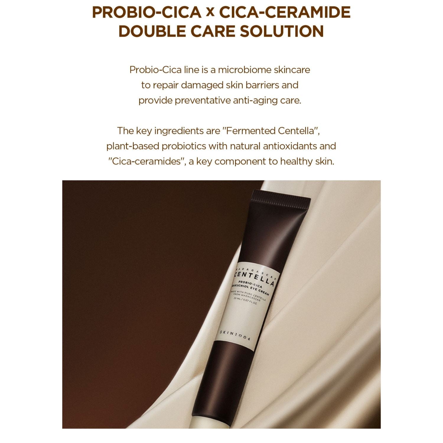 SKIN1004 Madagascar Centella Probio Cica Bakuchiol Eye Cream 20ml, at Orion Beauty. SKIN1004 Official Sole Authorized Retailer in Sri Lanka!