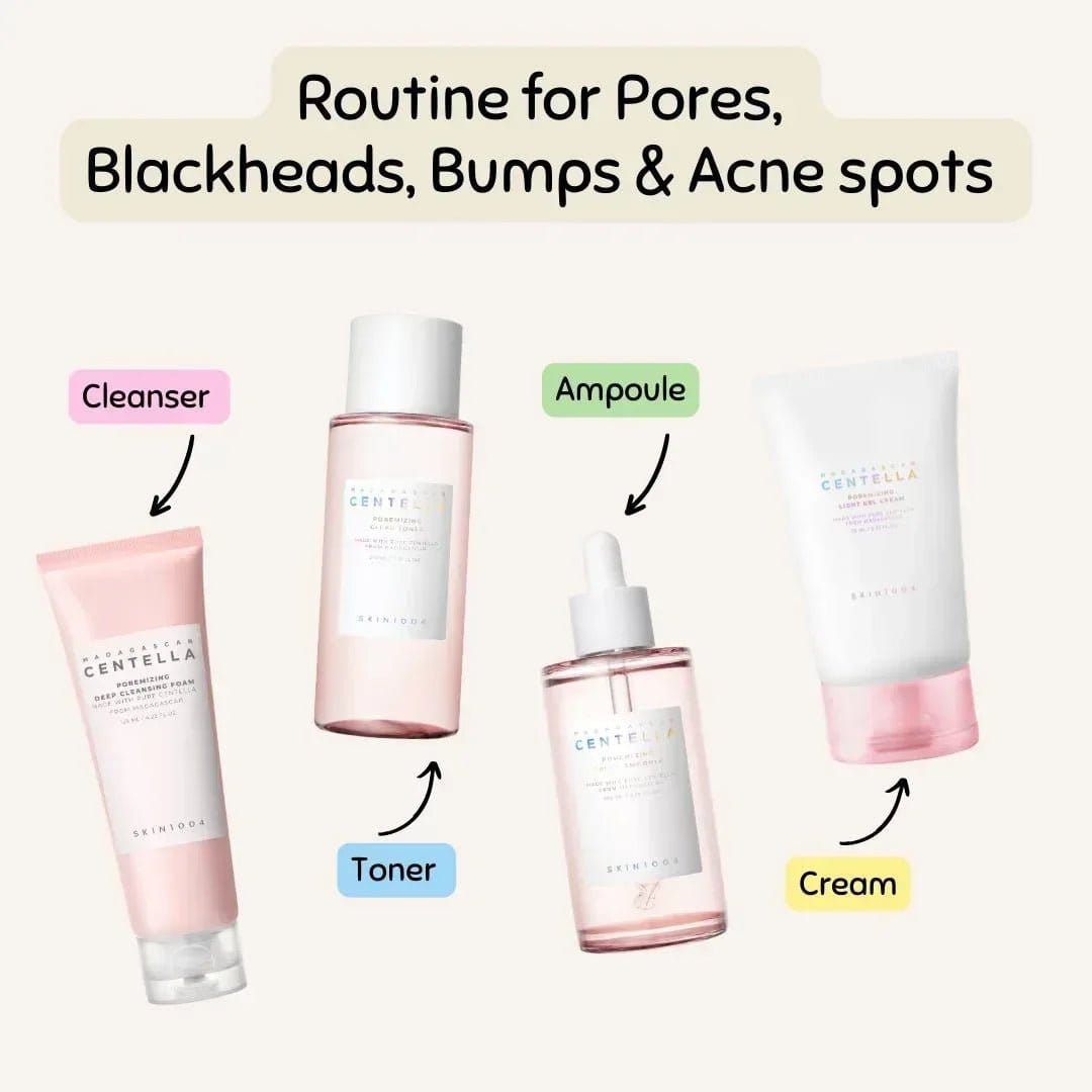 [Pre-Order] SKIN1004 Poremizing Routine for Pores Blackheads Bumps and Acne Spots