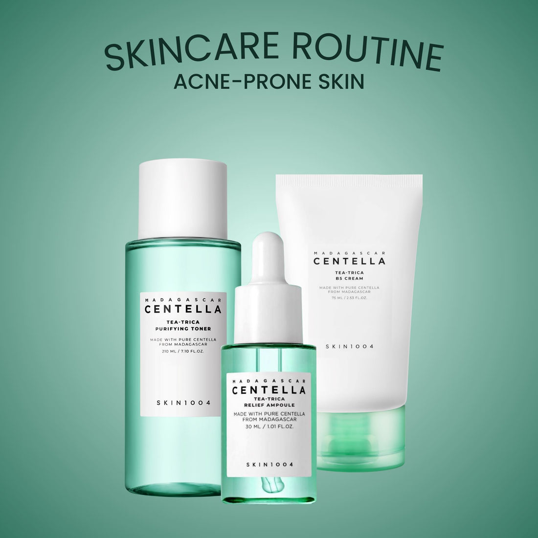 SKIN1004 Routine for Acne-prone Skin, at Orion Beauty. SKIN1004 Official Sole Authorized Retailer in Sri Lanka!
