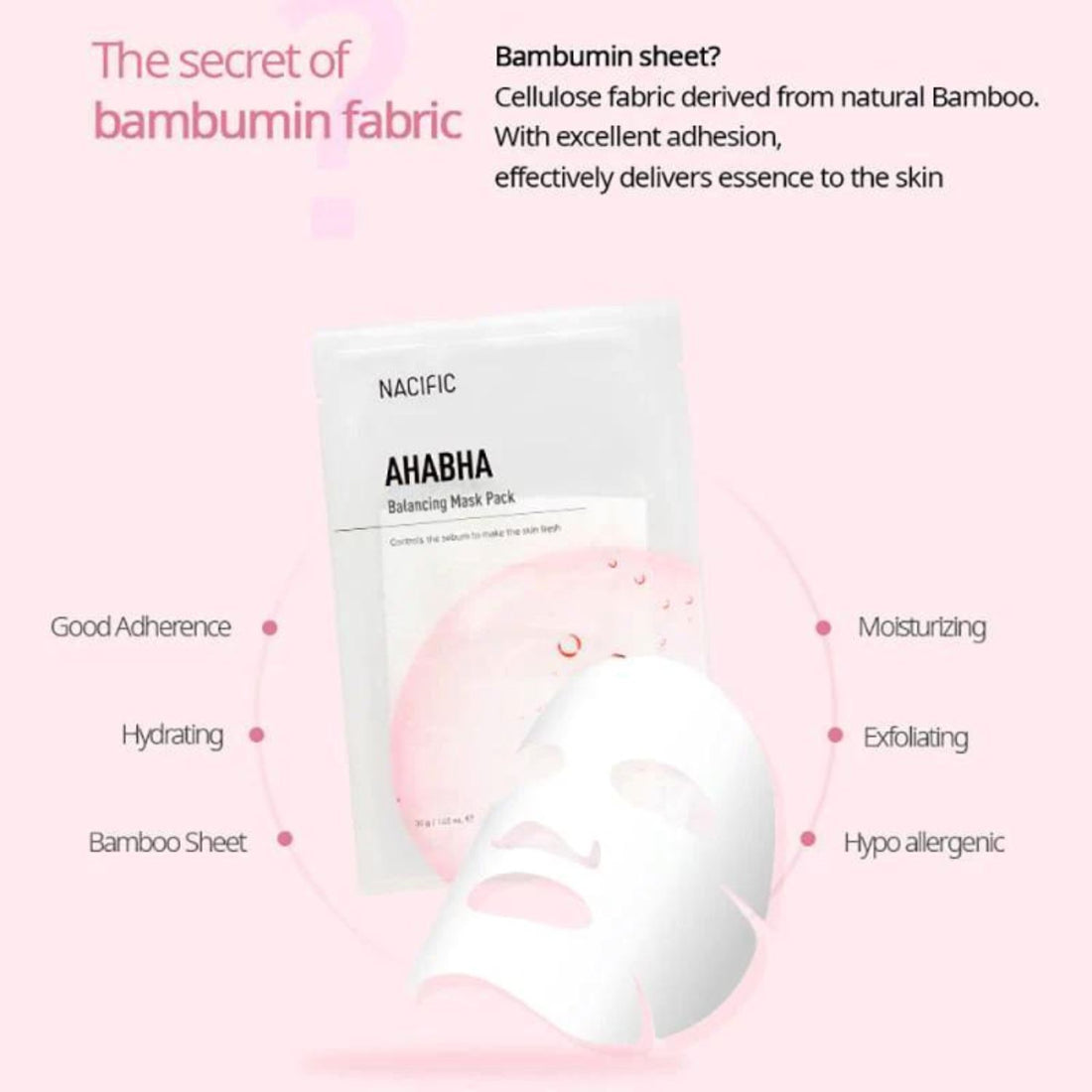 Nacific AHA BHA Balancing Mask Pack (1ea), at Orion Beauty. Nacific Official Sole Authorized Retailer in Sri Lanka!