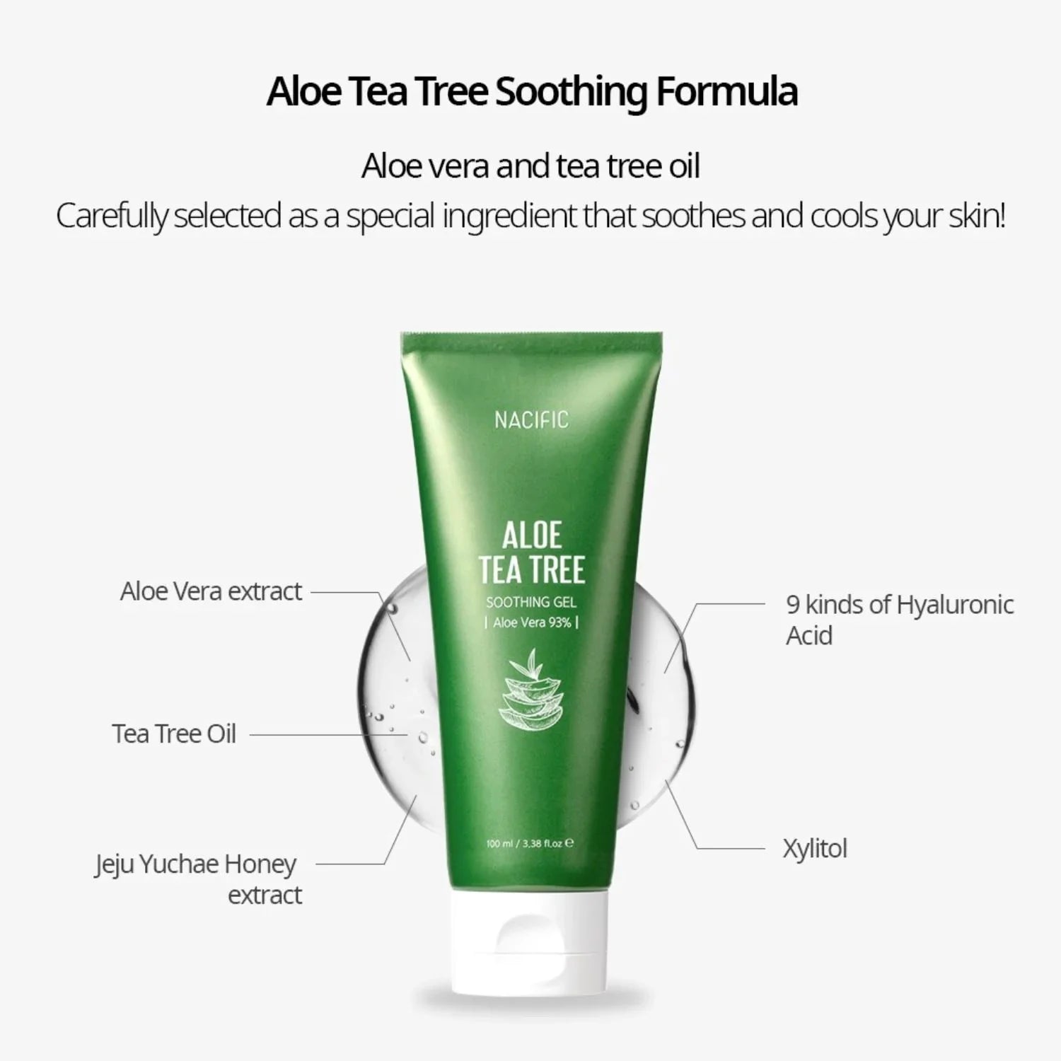 nacific-aloe-tea-tree-soothing-gel-100ml-skin-care-nacific-sri-lanka-orion-beauty-nacific-official-sole-authorised-reseller-994325 - Orion Beauty