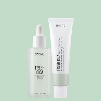 Nacific Fresh Cica Plus Clear Set ( Acne Prone Skin ), at Orion Beauty. Nacific Official Sole Authorized Retailer in Sri Lanka!