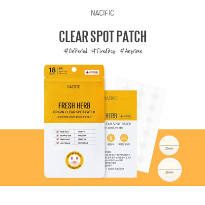 Nacific Fresh Herb Origin Clear Spot Patch (18 Patches), at Orion Beauty. Nacific Official Sole Authorized Retailer in Sri Lanka!