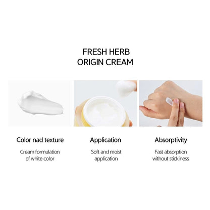 Nacific Fresh Herb Origin Cream 50ml, at Orion Beauty. Nacific Official Sole Authorized Retailer in Sri Lanka!