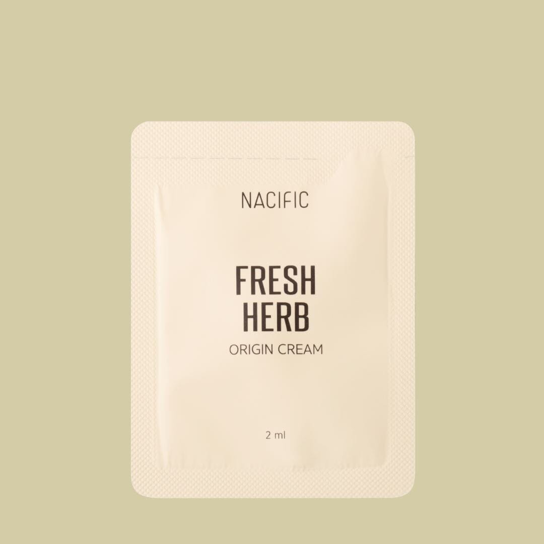 Nacific Fresh Herb Origin Cream ( Pouch Sample ) 2ml, at Orion Beauty. Nacific Official Sole Authorized Retailer in Sri Lanka!