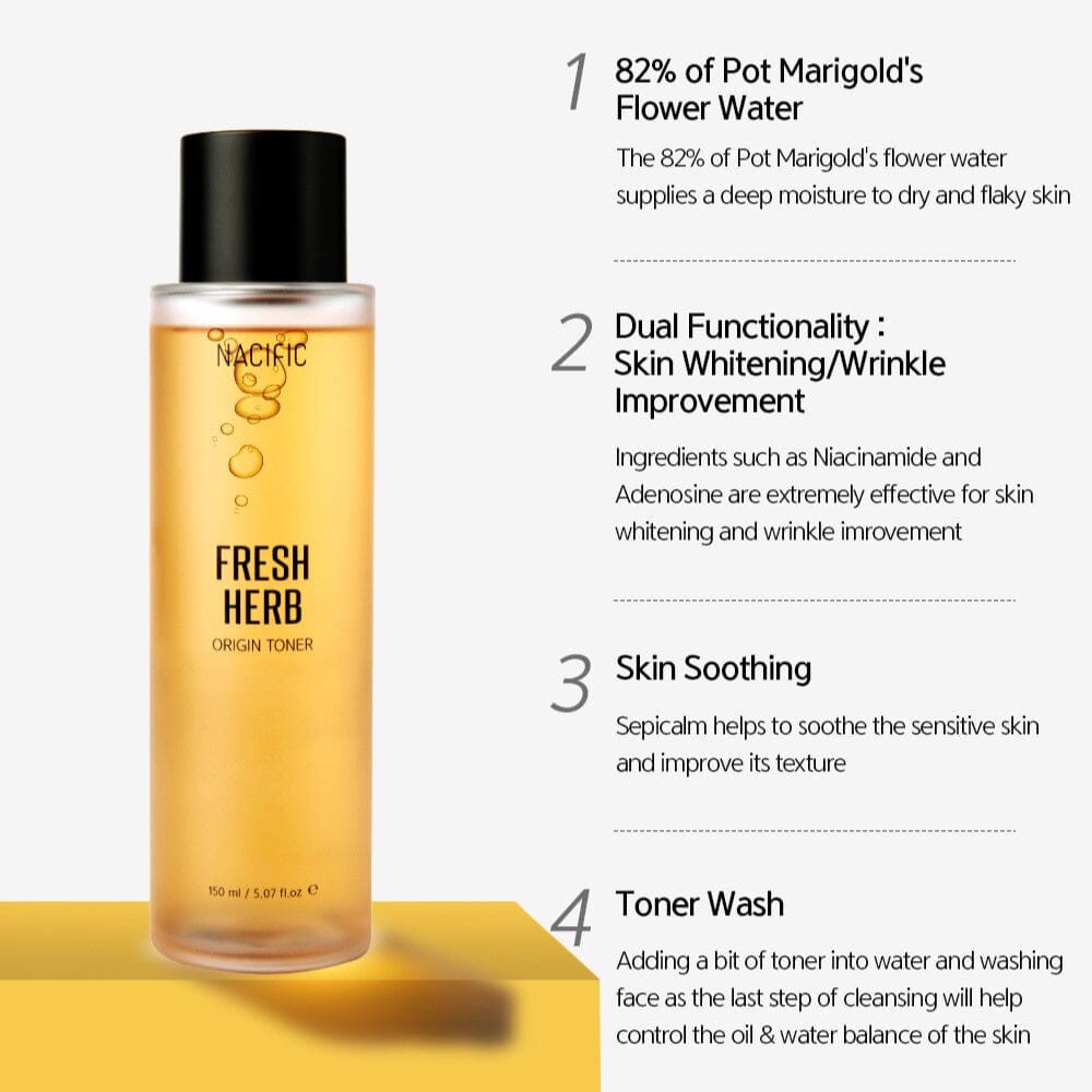 Nacific Fresh Herb Origin Toner 150ml, at Orion Beauty. Nacific Official Sole Authorized Retailer in Sri Lanka!