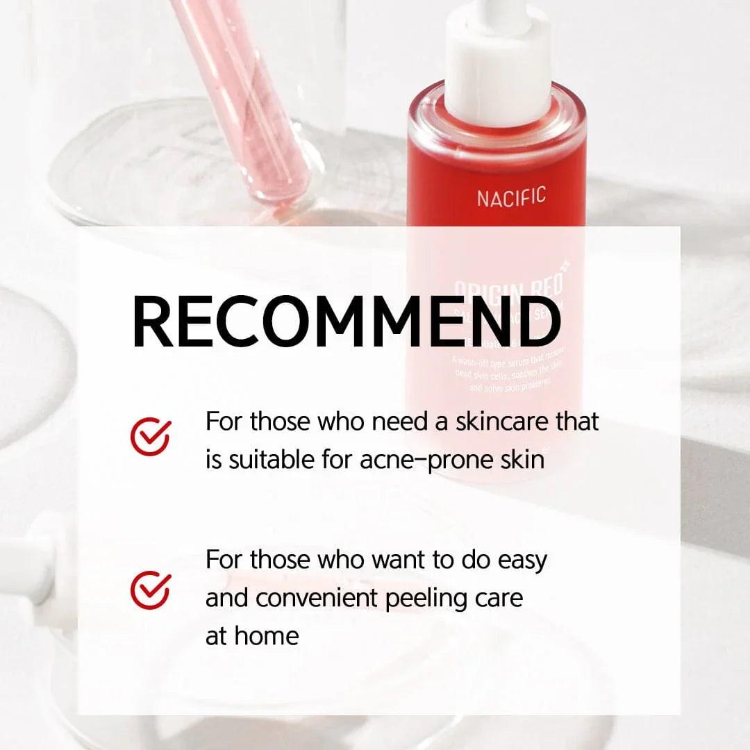 NACIFIC Origin Red Salicylic Acid (Wash-Off) Serum 50ml - Orion Beauty