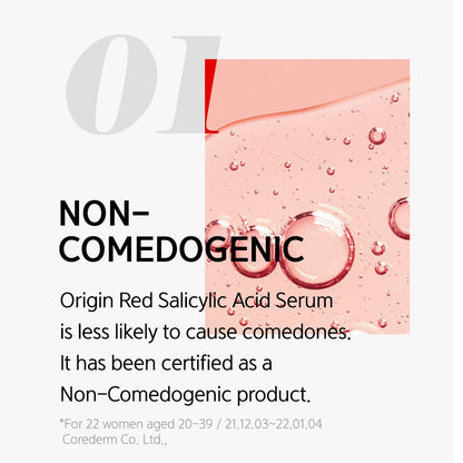 Nacific Origin Red Salicylic Acid Serum 50ml, at Orion Beauty. Nacific Official Sole Authorized Retailer in Sri Lanka!