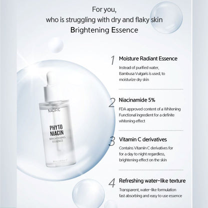 Nacific Phyto Niacin Brightening Essence 50ml, at Orion Beauty. Nacific Official Sole Authorized Retailer in Sri Lanka!