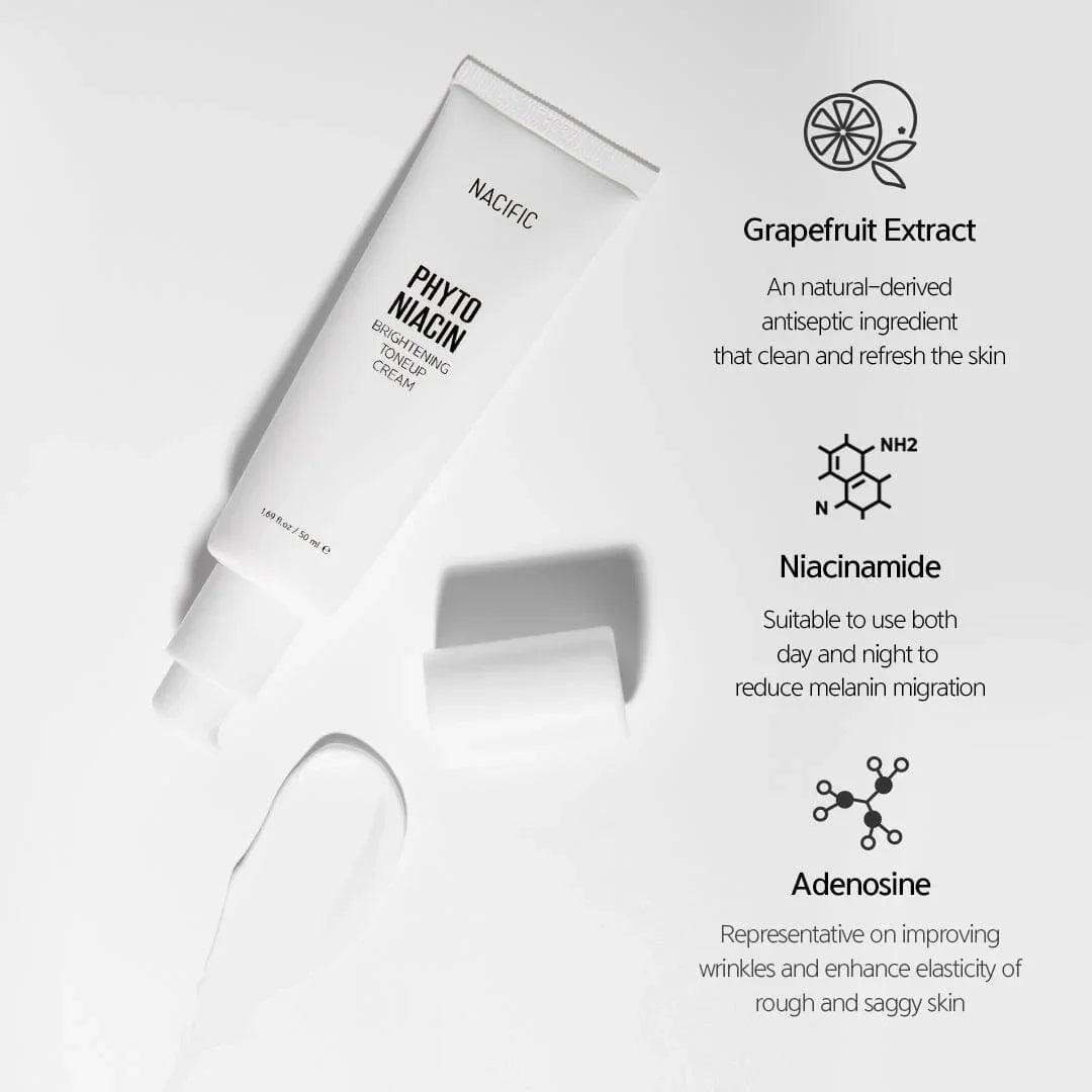 NACIFIC Phyto Niacin Brightening Tone-Up Cream 50ml - Orion Beauty