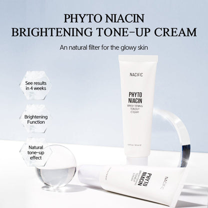 Nacific Phyto Niacin Brightening Tone-Up Cream 50ml, at Orion Beauty. Nacific Official Sole Authorized Retailer in Sri Lanka!