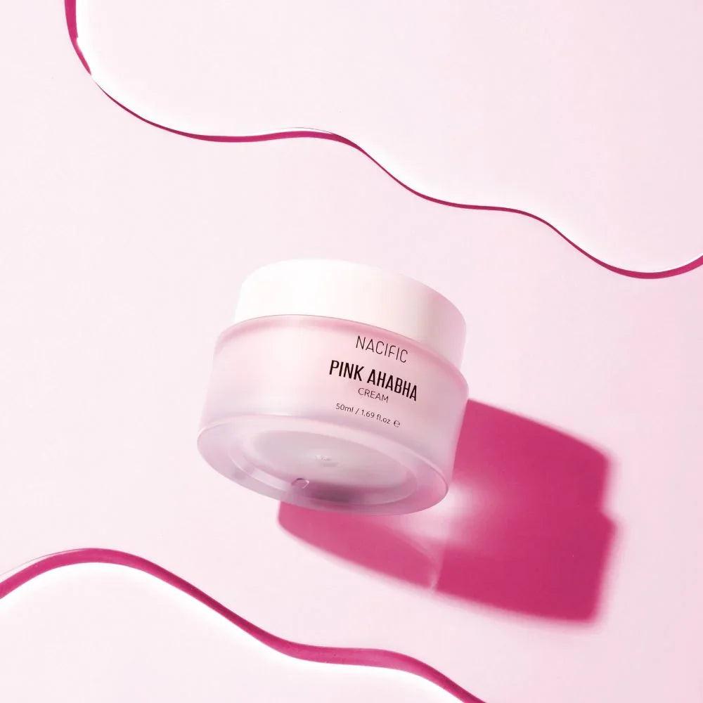 NACIFIC Pink AHA BHA Cream 50ml - Orion Beauty