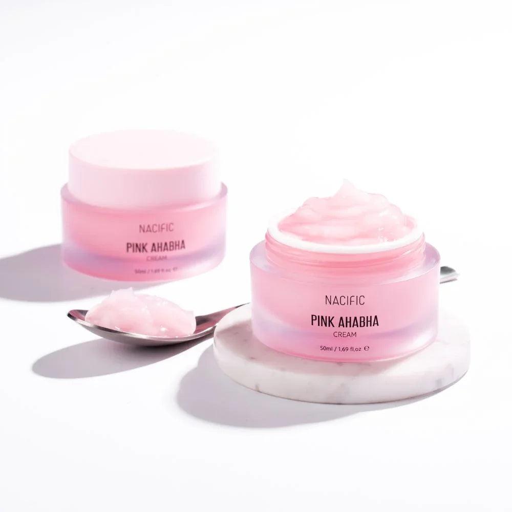 NACIFIC Pink AHA BHA Cream 50ml - Orion Beauty