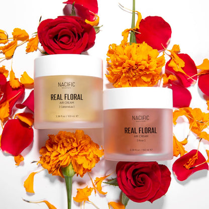 Nacific Real Floral Air Cream Calendula 100ml, at Orion Beauty. Nacific Official Sole Authorized Retailer in Sri Lanka!